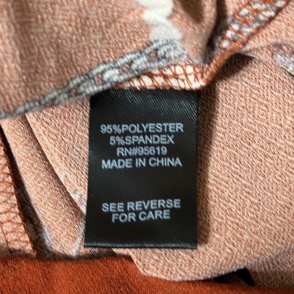 STUDIO by JPR Surplice Halter Tank with Pearls and Chains Design, Size XS - Picture 8 of 9